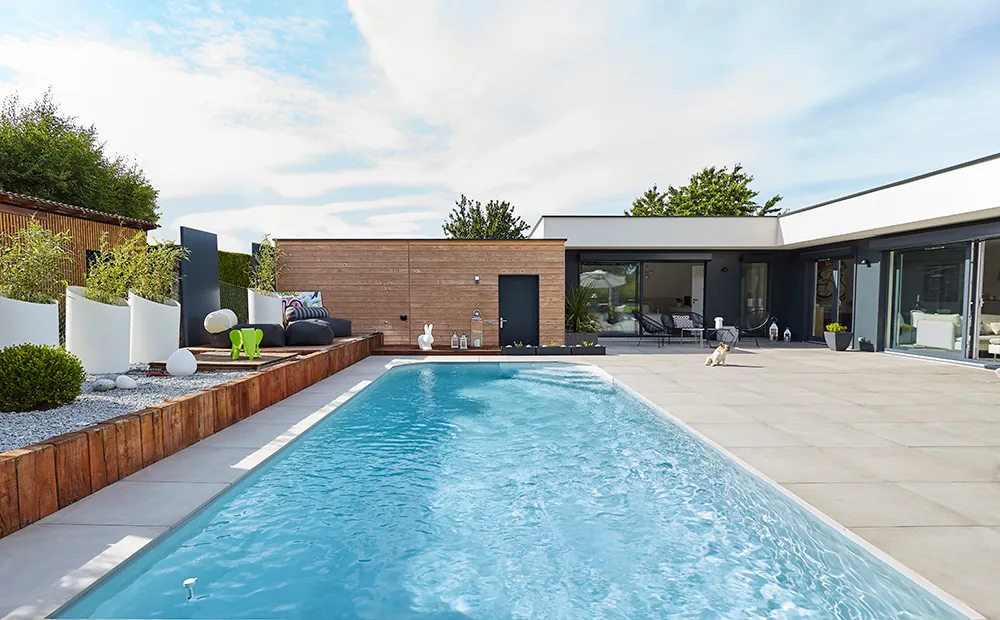 taille standard piscine rectangulaire