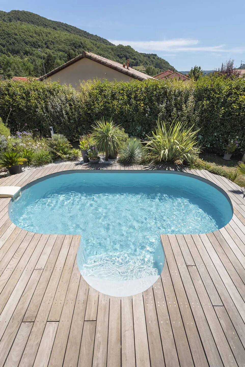 modèles piscine ovale